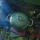 Le Creuset Wicked Elphaba Embossed Signature Round Casserole 24cm image number 6